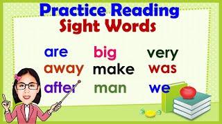 Sight Words  Practice reading sight words  Basic English words  Learn how to read