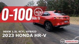 2023 Honda HR-V eHEV hybrid 0-100kmh & engine sound