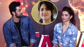 Deepika Padukones SHOCKING Reaction When Called Katrina Kaif - Ranbir Kapoor