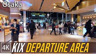 Kansai AirportKIX Terminal 1 - international departure area  4k