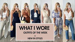 What I Wore in A Week + New In Clothes. Styling For the Unpredictable Weather Melissa Murrell