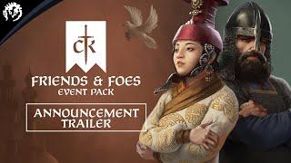 Crusader Kings III Friends and Foes - Announcement Trailer