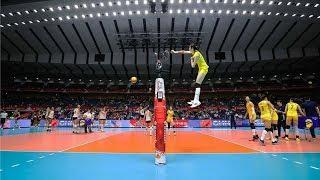 The Most Powerful Volleyball Spikes by Zhu Ting HD