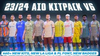 2324 AIO Kits Mod For FIFA 23 V6  New Fonts & Badges TU17.1