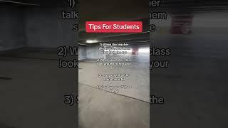 Tips for students