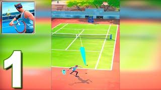 Tennis Clash Gameplay Walkthrough #1 - Tutorial and First Games iOS Android