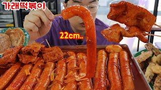 I Had Tteokbokki with Rice Cakes 22cm long Spicy Eomuk Cheese Hotteok and Much More