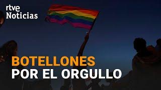 BOTELLONES en MADRID con motivo de la celebración del ORGULLO LGTBI  RTVE Noticias