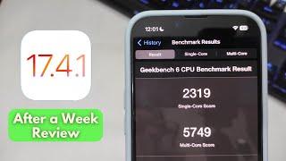 iOS 17.4.1 Battery Performance After a Week  Review