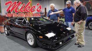 Wayne Carini Steve Matchett and Chris Jacobs preview Mikes Auto Collection