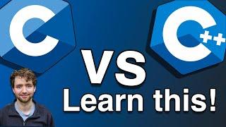 C vs C++  Which Should you Learn?