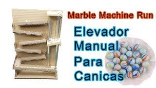 Marble Machine Run Manual Marker Lifter