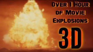 Over An Hour Of Movie Explosions in 3D