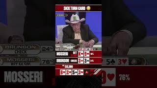 Hitting a FLUSH and then some #Flush #DoyleBrunson