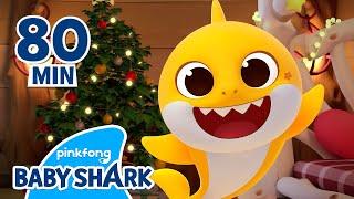 Happy Holidays with Baby Shark  Christmas Songs & Stories  +Compilation  Baby Shark Official