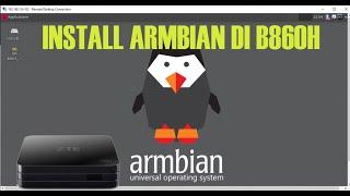 Install Linux Armbian di STB B860H