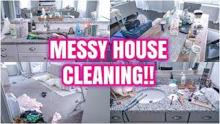 MESSY HOUSE CLEANING  SPEED CLEANING  EXTREME CLEANING MOTIVATION 2024
