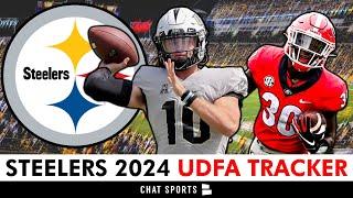 Steelers UDFA Tracker All The UDFAs The Pittsburgh Steelers Signed After The 2024 NFL Draft