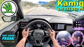 2024 Skoda Kamiq Monte Carlo 1.5 TSI DSG 150 PS TOP SPEED AUTOBAHN DRIVE POV