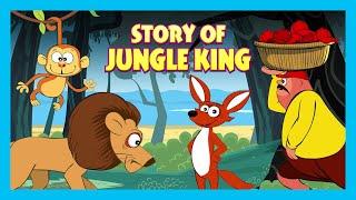 Story Of Jungle King  Learning Stories For Kids Tia & Tofu Story Telling  Kids Hut Storytelling