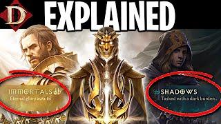 Diablo Immortal Shadows and Immortals Explained