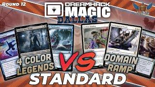 4 Color Legends vs Domain Ramp MTG Standard  Dreamhack Dallas Regional Championship  Round 12