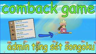 Ngọc Rồng Online  Comback game bất ngờ sở hữu sét songoku sơ sinh bắt đầu hành trình mới sv10 nro