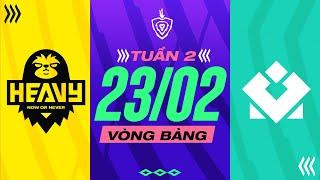 HEAVY vs MDH ESPORTS CHUỖI TRẬN THĂNG HOA I ĐTDV MÙA XUÂN 2023 I VÒNG BẢNG NGÀY 2302