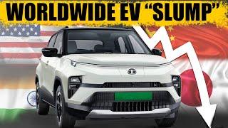 Why Ev sales are Falling Down all around the World?