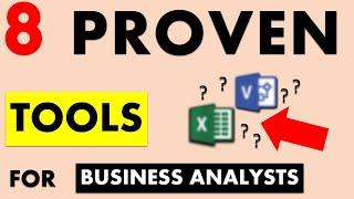 PROVEN Business Analyst Toolkit 8 TOOLS YOU NEED in 2022 #shorts