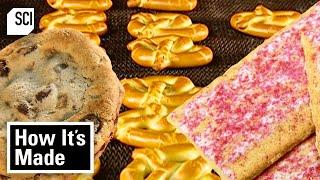 How Potato Chips Pretzels & Chocolate Chip Cookies Are Made  How It’s Made  Science Channel