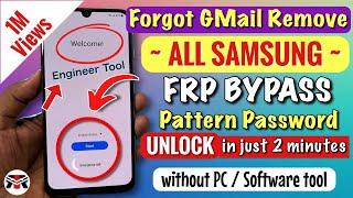 Finally New Method-All Samsung FRP BypassUnlock 2024 All Android 121314  Google Account Remove