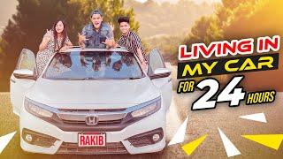 ২৪ ঘণ্টা গাড়িতে থাকার প্রতিযোগিতা  Living In My Car For 24 Hours Challenge  Rakib Hossain