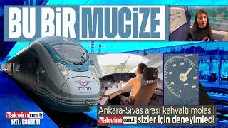 Bu bir mucize İşte Ankara-Sivas Yüksek Hızlı Treni Vlog