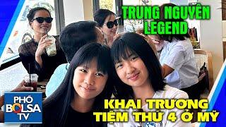 Trung Nguyên Legend khai trương tiệm thứ 4 ở Mỹ Đưa cà phê và văn hóa cà phê Việt Nam ra toàn cầu