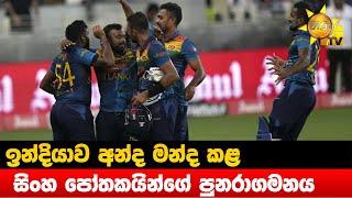 ඉන්දියාව අන්ද මන්ද කළ සිංහ පෝතකයින්ගේ පුනරාගමනය - Hiru News