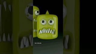 Evil Monsters #22 - Halloween  Animation 3D  Horror shorts  #cutehorror #ghost