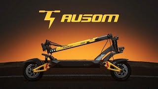 The Ultimate Off-Road Adventure Ausom Gallop Electric Scooter with Dual 1200W Motors