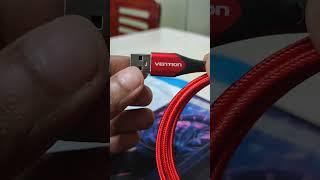 Usb Type C Cable With A Durable Braided Design By Vention