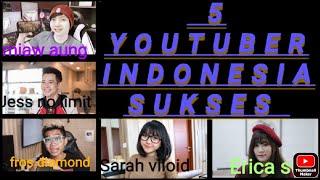 5 YouTuber gaming yang sukses dan terkenal di Indonesia