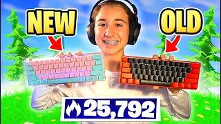 So I played Arena but with Clixs Old vs New Keyboard... Which is better?