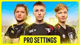 The BEST CS2 Settings with S1mple m0nesy and ropz