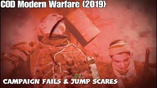 CoD Modern Warfare 2019 Campaign - Fail Compilation Deaths & Jump Scares