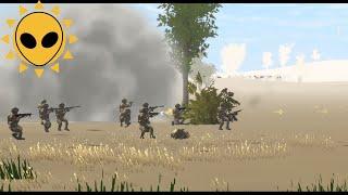 Ravenfield - 1000 Bots Battle  Massive NPC Warfare & A.I Battle  Desert Combat  Battle of Khamr