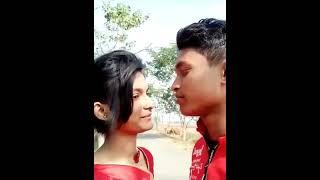 College girl hot kiss to her boyfriend. school girl kissing mms video