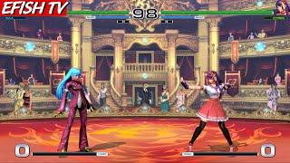 LEVEL 5 - Kula Diamond VS Athena Asamiya - The King of Fighters XIV KOF 14 Battle Match