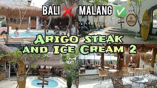 cafe hits malang bernuansa Bali  arigo steak and ice cream 2