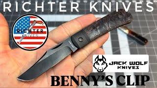 Richter Knives 162 JACK WOLF KNIVES “BENNY’S CLIP” @JackWolfKnives