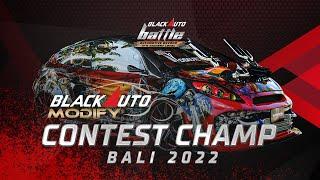 Modifikasi Honda Jazz Hellboy Asli Bali Sabet The Contest Car Champ BlackAuto Battle Bali 2022