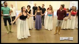 James Snyder and the Cast of EVER AFTER Perform Healthy Bit of Competition